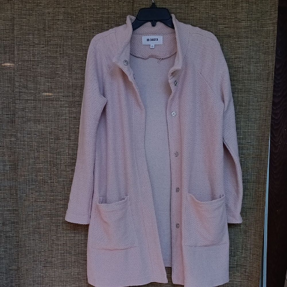 BB Dakota Blush Cardigan Sweater